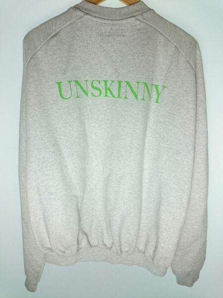 VETEMENTS(ヴェトモン) / 18SS/UNSKIN/スウェット/S/コットン/グレー 