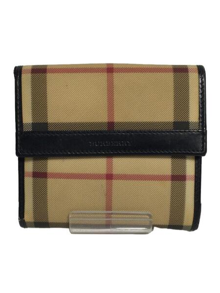 BURBERRY LONDON(バーバリーロンドン) / 3つ折り財布/--/BEG/チェック 