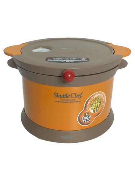未使用 サーモス 真空保温調理器 シャトルシェフ KPX-3500 オレンジ