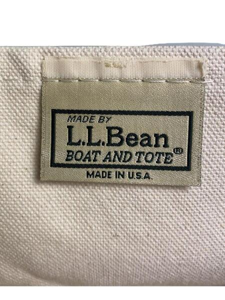 L.L.Bean(エルエルビーン) / ビーンブーツモービル/刺繍/トートバッグ 