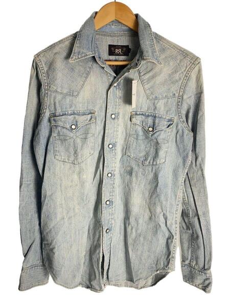 RRLデニムシャツ 長袖 ストライプ 楽天市場】rrl デニム ウエスタンシャツの通販