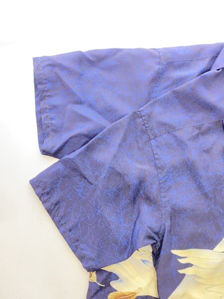 SUN SURF(サンサーフ) / アロハシャツ/M/シルク/NVY/総柄/SS28850