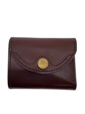 KC，s(ケイシイズ) / 2つ折り財布/レザー/BRW/メンズ/※ドロップ