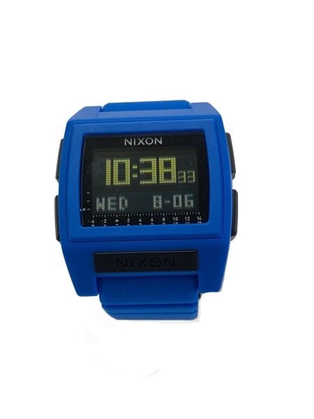 NIXON(ニクソン) / クォーツ腕時計/デジタル/BLK/BLU/BASE TIDE PRO 