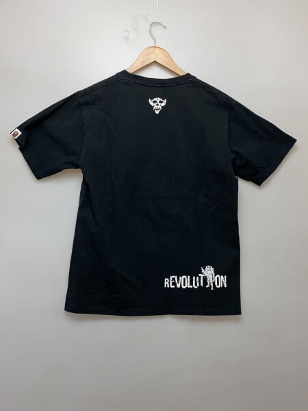 A BATHING APE(アベイシングエイプ) / Tシャツ/M/コットン/BLK/猿の 