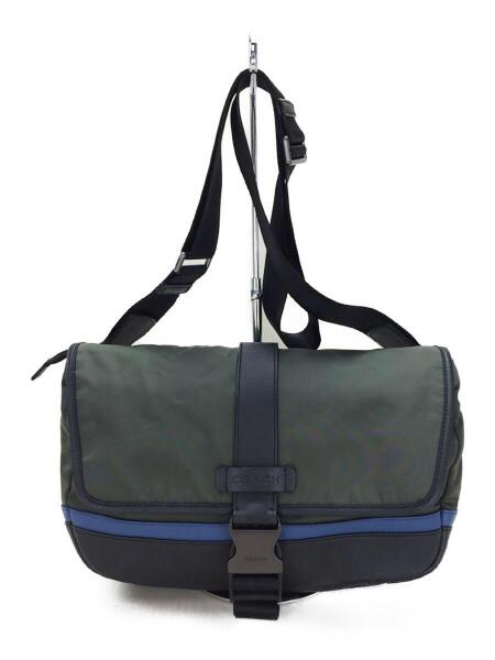 COACH(コーチ) / ショルダーバッグ/ナイロン/カーキ/F71238 | 中古品の 