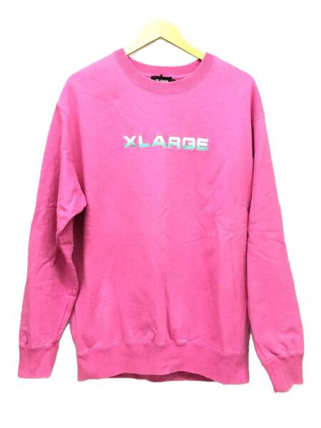 X-LARGE(エクストララージ) / スウェット/L/コットン/ピンク/01201211 