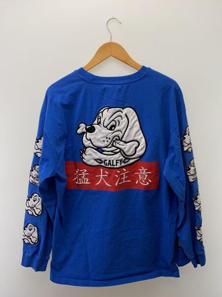 新品未使用ガルフィー長袖 GALFY(ガルフィー) / 長袖Tシャツ/XL/コットン/ブルー | 古着の販売