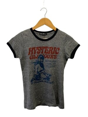 HYSTERIC GLAMOUR(ヒステリックグラマー) / Tシャツ/FREE/レーヨン/RED