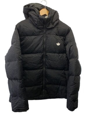 adidas(アディダス) / ダウンジャケット/L/ポリエステル/BLK/無地