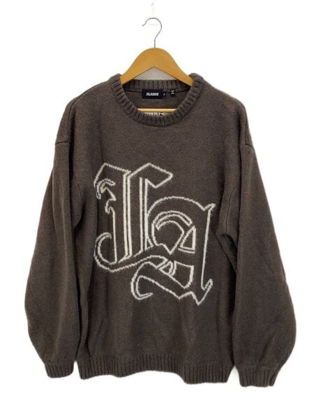 X-LARGE(エクストララージ) / ニット・セーター(厚手)/XL/アクリル/BRW 