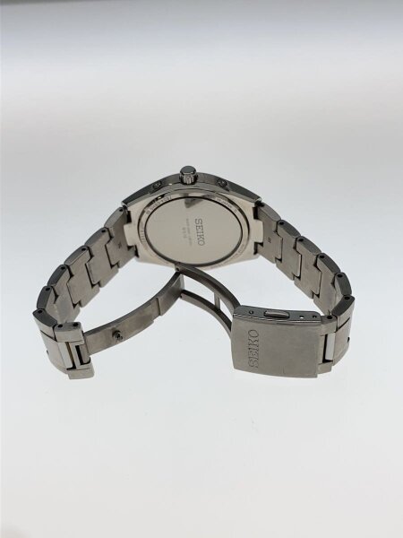 SEIKO(セイコー) / ソーラー腕時計/アナログ/ステンレス/BLK/7B24-0BH0