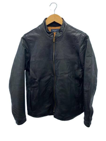 Paul Smith Jeans ブラックレザーシングルライダース