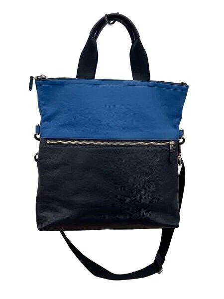 COACH ブラック/ブルー ショルダーバッグ COACH(コーチ) / ショルダーバッグ/--/BLU/F71722 | 中古品の販売