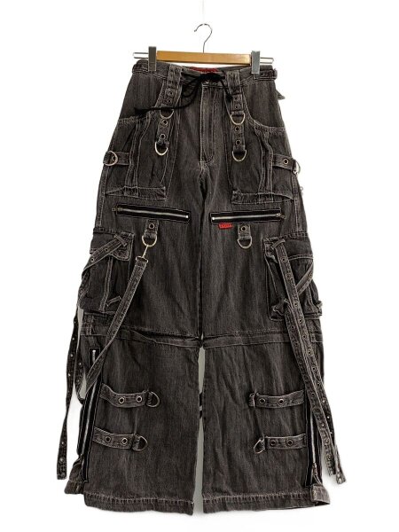90s00s パンクTripp NYC コットンライダースジャケットジップ欠損 TRIPP NYC(トリップニューヨーク) / X-Strap Zip Off Denim Pant/XS