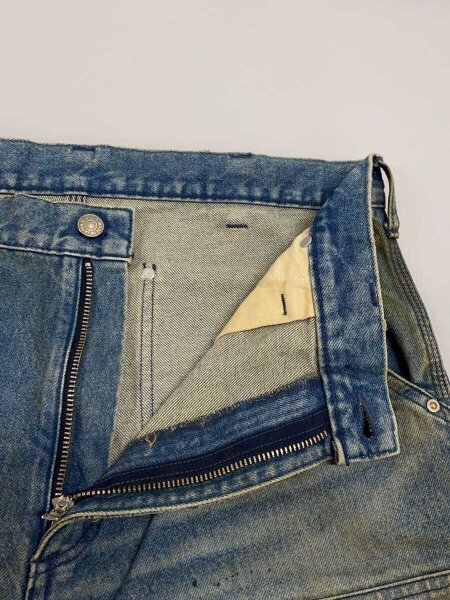 MIYAGIHIDETAKA(ミヤギヒデタカ) / -Rafu-/Damaged Work Pants/M 
