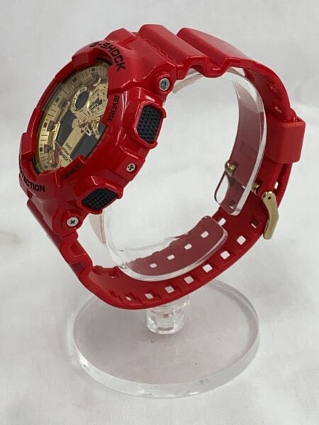 CASIO / クォーツ腕時計・G-SHOCK/デジアナ/GLD/RED CASIO(カシオ) / クォーツ腕時計・G-SHOCK/デジアナ/ラバー/GLD/RED