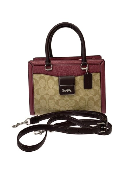 COACH(コーチ) / ショルダーバッグ/レザー/BRD/総柄/CJ634 | 中古品の 
