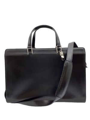 dunhill/ヘイストキャンバス ダブルジップブリーフケース メンズ dunhill/ヘイストキャンバス ダブルジップブリーフケース