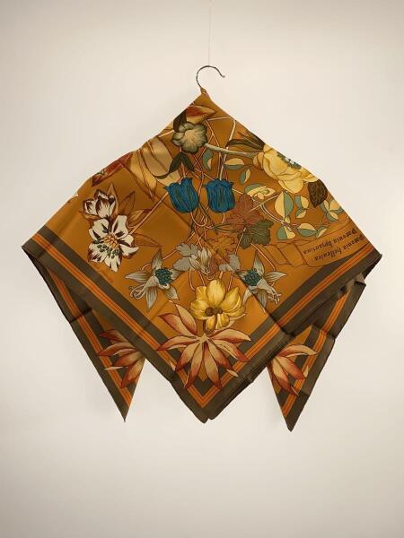 HERMES(エルメス) / スカーフ/シルク/BRW/花柄/レディース | 中古品の