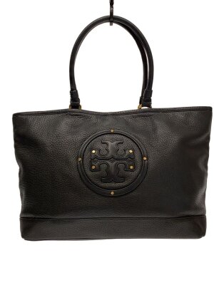 TORY BURCH◆トリーバーチ/ハンドバッグ/PVC/BEG/無地 TORY BURCH(トリーバーチ) ⁄ トリーバーチ⁄ハンドバッグ⁄PVC⁄BEG⁄無地