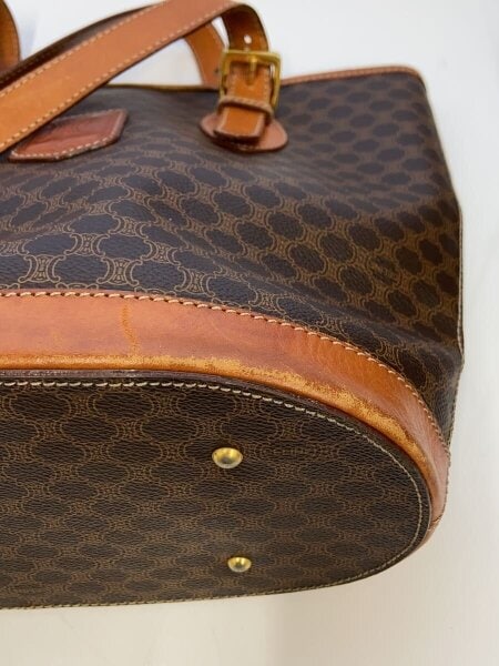 CELINE(セリーヌ) / マカダム柄/トートバッグ/BRW/総柄 | 中古品の販売