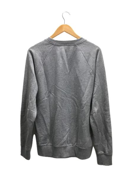 BALMAIN(バルマン) / スウェット/L/コットン/GRY/JQ005BB20/立体ロゴ