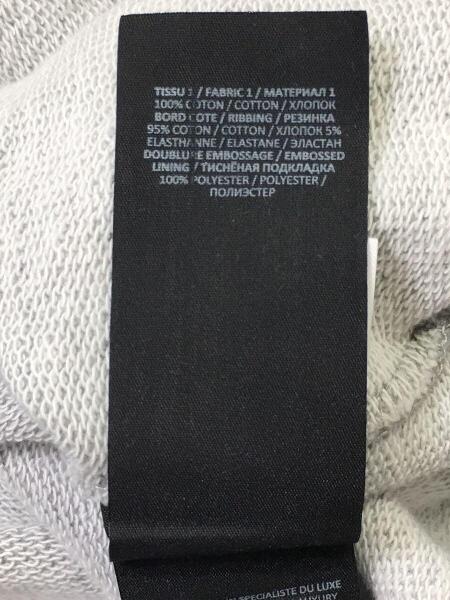 BALMAIN(バルマン) / スウェット/L/コットン/GRY/JQ005BB20/立体ロゴ