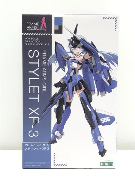 中古フィギュア スティレット -SESSION GO!!- 「フレームアームズ・ガール」 PVC製塗装済み完成品 キューポッシュ フレームアームズ・ガール FAガール スティレット・素