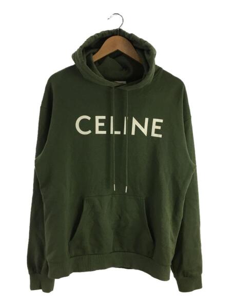 CELINE(セリーヌ) / パーカー/M/コットン/GRN/無地/2Y321670Q | 古着の 