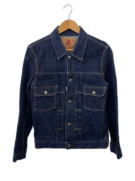 TCBjeans / Gジャン/38/コットン/IDG// TCBjeans(ティーシービージーンズ) / Gジャン/38/コットン/IDG/無地