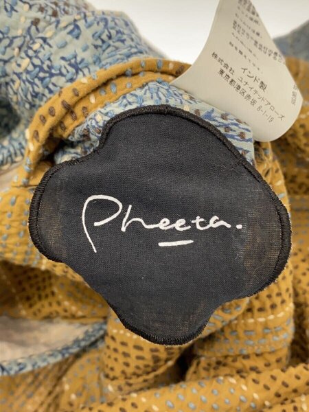 Pheeta(フィータ) / カンタ刺繍/刺し子/シャツジャケット/コットン/CML 