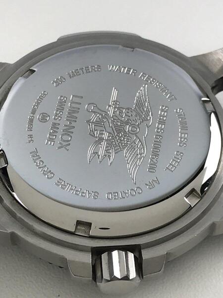 LUMINOX(ルミノックス) / クォーツ腕時計/アナログ/ラバー/SLV/BLK 