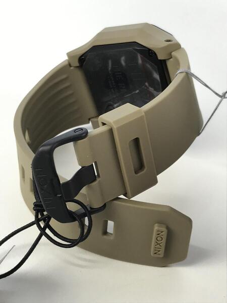 NIXON(ニクソン) / クォーツ腕時計/デジタル/ラバー/ブラック/カーキ