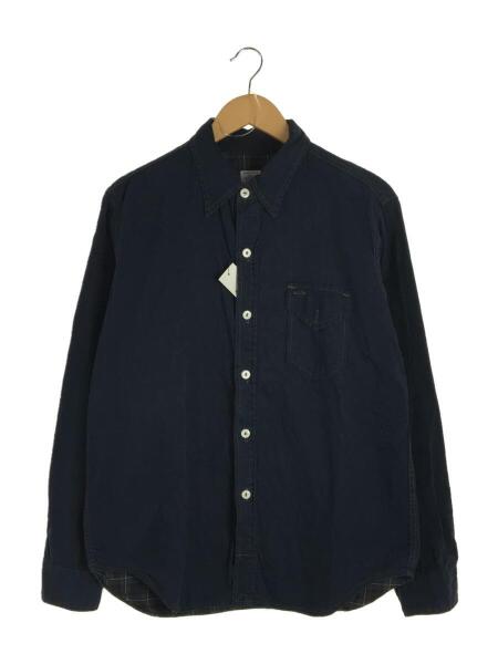 post overalls チェック 長袖 シャツ USA製 Lサイズ POST OVERALLS(ポストオーバーオールズ) / USA製/裏地チェック/長袖