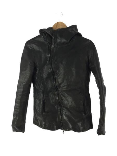 バックラッシュ ジャパンホース製品染 フード レザージャケット M