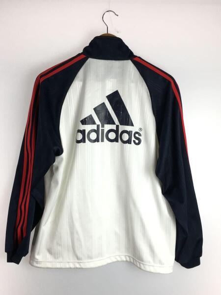 adidas(アディダス) / ジャージ/S/ポリエステル/ホワイト/ストライプ 
