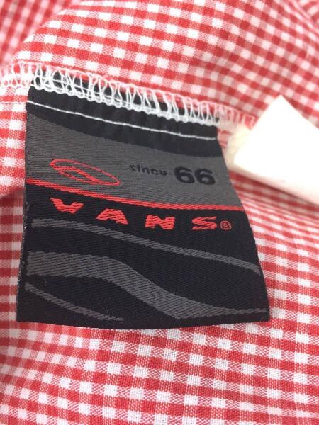 VANS(バンズ) / 90S/ギンガムチェックシャツ/L/コットン/レッド | 古着 