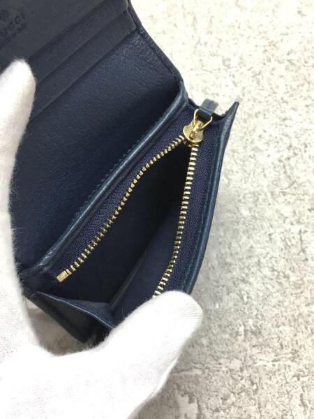 GUCCI(グッチ) / オフディア/コンパクトウォレット/2つ折り財布/レザー