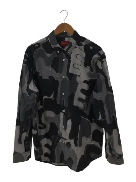 Supreme(シュプリーム) / 20SS/Painted Logo Shirt/長袖シャツ/L  