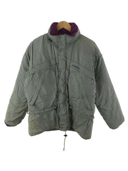 90s mont-bellマウンテンジャケット 中綿ジャケット mont-bell(モンベル) / 90S/中綿ジャケット/L/ナイロン/グレー | 古着