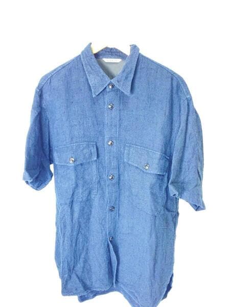 AURALEE(オーラリー) / LINEN SILK SUMMER TWEED HALF SLEEVED SHIRT/4 