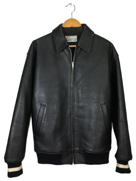 24S/S WACKO MARIA/LEATHER VARSITY JACKET WACKO MARIA VARSITY