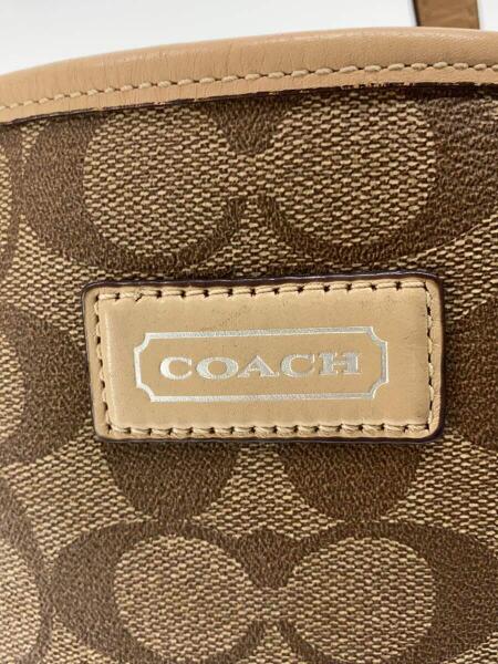 COACH(コーチ) / パークメトロシグネチャートートバッグ/PVC/ブラウン