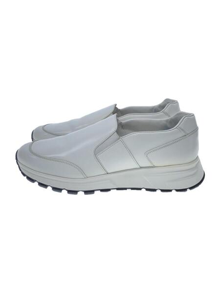 PRADA(プラダ) / レザースリッポン/US8.5/ホワイト/レザー | 中古品の 