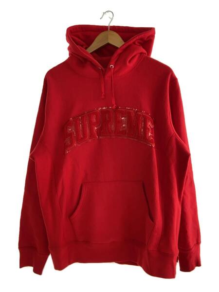 Supreme(シュプリーム) / 17FW/Patent/Chenille Arc Logo Hooded  