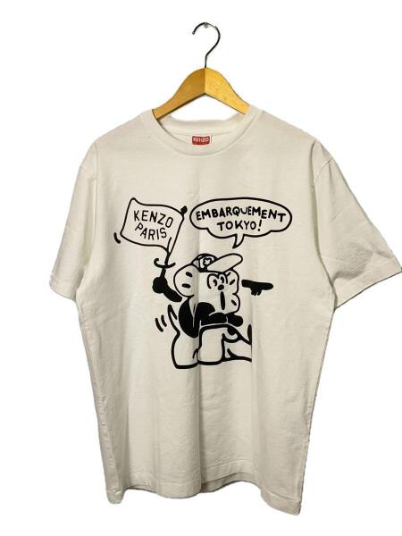 KENZO(ケンゾー) / BOKE BOY TRAVELS CLASSIC TS/L/コットン/ホワイト 