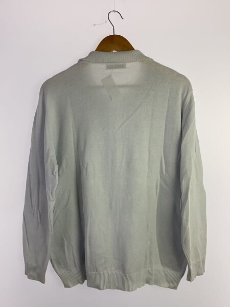 TTT_MSW(ティー) / カーディガン(厚手)/L/コットン/BLU/総柄/TTT