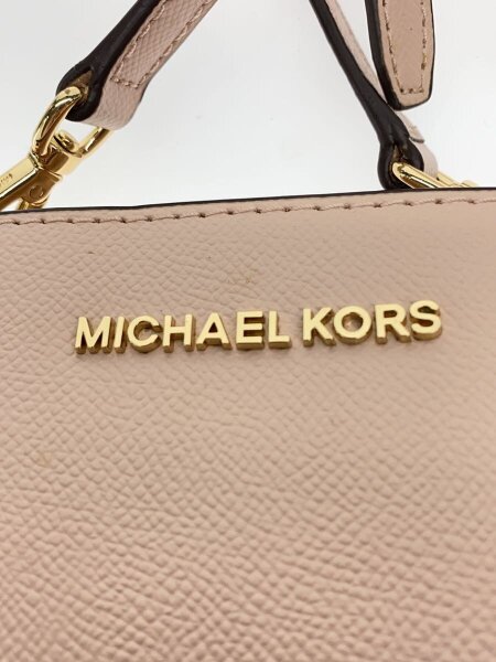 MICHAEL KORS(マイケルコース) / ポーチ/レザー/PNK/無地/32H3GLMC1L 