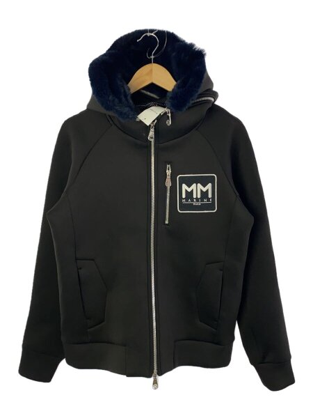 muta(ムータ) / ジップパーカー/L/ポリエステル/BLK/無地/YMMX-170807